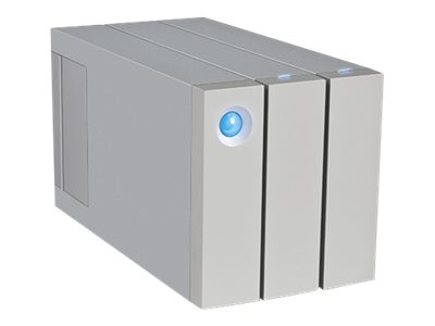 LaCie 2big Thunderbolt 2 STEY12000400 - Hard drive array - 12 TB - 2 bays - HDD 6 TB x 2 - USB 3.0, Thunderbolt 2 (external)