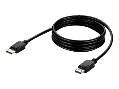 Belkin Secure KVM Video Cable - DisplayPort cable - TAA Compliant - DisplayPort (M) to DisplayPort (M) - 3.05 m - passive, 4K support - black