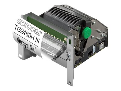 PRINTERTG2460HIII USB TEAR OFF TRANSP BE