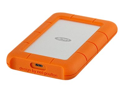 LaCie Rugged USB-C - Hard drive - 2 TB - external (portable) - USB 3.1 Gen 1 (USB-C connector)