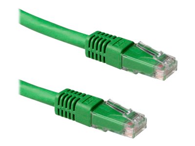 CAT6A U/UTP LSZH GREEN   0.50M. 1 stk