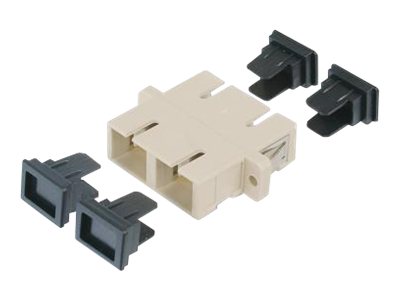 SC / SC Duplex Coupler grey mltmodeSC / SC Duplex Coupler grey Multimode