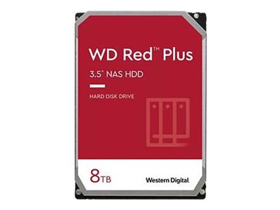 WD HDD Red Plus SATA III 3.5-inch 8TB WD