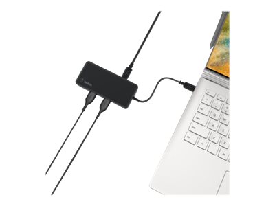 Belkin USB C 5-in-1 Travel Dock, Single display support up to 4K, HDMI,