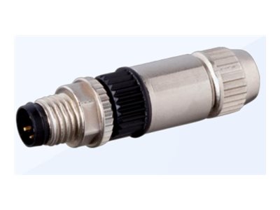 FIELD-WIREABLE M8 IO PLUG 3-PIN MALE FOR