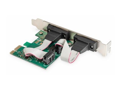 SERIAL I/O RS232 PCIEXPRESS ADD-ON CARD 2-PORT INCL. LOW PROFILE CHIPSET:ASIX99100