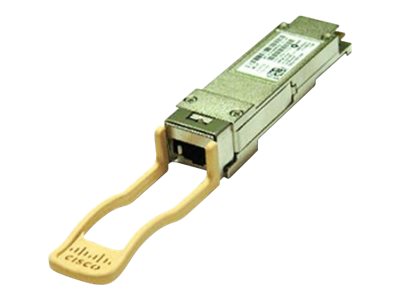 Cisco - QSFP+ transceiver module - 40GbE - 40GBase-ER4 - LC single-mode - up to 40 km - 1271 nm / 1291 nm / 1311 nm / 1331 nm