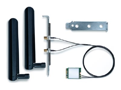 Intel Wi-Fi 6E AX210 Industrial - 2nd Generation - IoT Industrial Kit - network adapter - M.2 2230 (A-E Key) - Wi-Fi 6E, Bluetooth 5.3