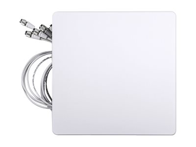 Cisco Meraki Wide Patch - Antenna - 7 dBi (for 2.4 GHz), 6.3 dBi (for 5 GHz) - directional - wall-mountable, pole mount, indoor - for Cisco Meraki MR42E