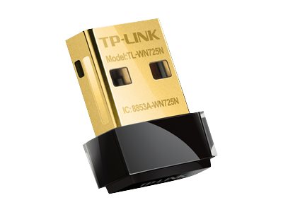 TP-Link TL-WN725N - Network adapter - USB 2.0 - 802.11b/g/n