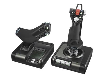 Logitech X52 Professional H.O.T.A.S. - Joystick and throttle - wired - for PC