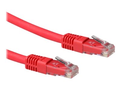 CAT6A U/UTP LSZH RED 0.50M