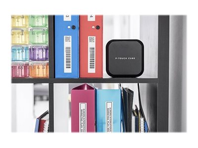 PT-P710BT  Printermodel, 3,5/6/9/12/18/24 mm, TZe-tape, compatible met Windows en Mac, automatisch snijmechanisme , (incl. 24 mm zwart op wit 4 meter tapecassette,USB kabel en AC adapter).