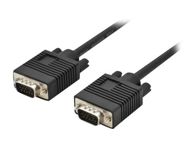 VGA MONITOR CONN.CABLE 3M3COAX/7C 2XFERRITE UL BL