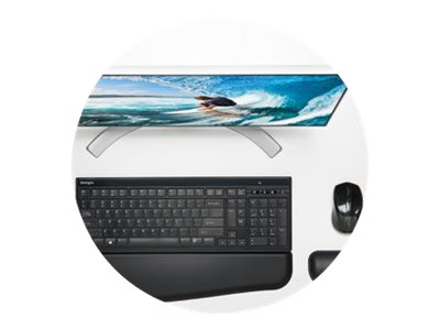 Kensington Advance Fit Slim - Keyboard - wireless - 2.4 GHz - Belgium - black - retail
