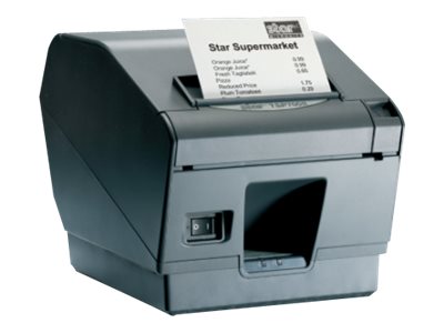 TSP743 II-24 no I/F GREY Thermal receipt/barcode/label printer (Direct thermal 58-82mm\Cutter\Software)   no PSU