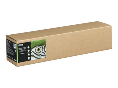 Epson Fine Art II - Cotton - smooth matte - 490 micron - bright white - Roll (61 cm x 15 m) - 300 g/m² - 1 roll(s) box - rag paper