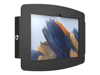 Compulocks Galaxy Tab A7 10.4\" Space Enclosure Wall Mount - Enclosure - for tablet - lockable - high-grade aluminium - black - screen size: 10.4\" - mounting interface: 100 x 100 mm - wall-mountable - for Samsung Galaxy Tab A7 (10.4 in)