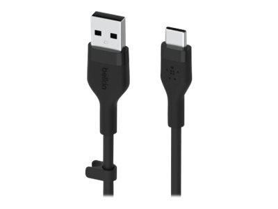 Belkin BoostCharge - USB cable - USB (M) to 24 pin USB-C (M) - 3 m - black