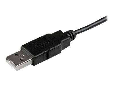 StarTech.com 1m Mobile Charge Sync USB to Slim Micro USB Cable M/M - USB cable - Micro-USB Type B (M) to USB (M) - USB 2.0 - 1 m - black
