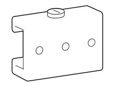 ACCESSORY ADAPTOR DIN RAIL ESW MOUNT WGA