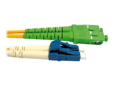 ACT 1 meter LSZH Singlemode 9/125 OS2 glasvezel patchkabel duplex met SC/APC enLC/UPC connectoren