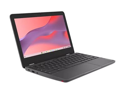 Lenovo 300e Yoga Chromebook Gen 4 82W2 - Flip design - Kompanio 520 - Chrome OS - Mali-G52 2EE MC2 - 4 GB RAM - 32 GB eMMC - 11.6" IPS touchscreen 1366 x 768 (HD) - Wi-Fi 6 - graphite grey - kbd: Belgium