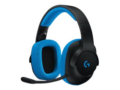 G233 Prodigy Wired Headset - BLACK/CYAN