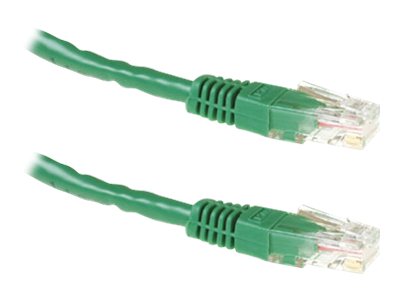 ACT - Patch cable - RJ-45 (M) - RJ-45 (M) - 50 cm - UTP - CAT 6a - green, RAL 6016