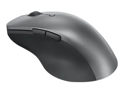 Lenovo Professional - Mouse - ergonomic - blue optical - 6 buttons - wireless - Bluetooth 5.1 - storm grey