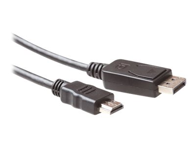 ACT - Video cable - DisplayPort / HDMI - DisplayPort (M) - 19 pin HDMI (M) - 5 m