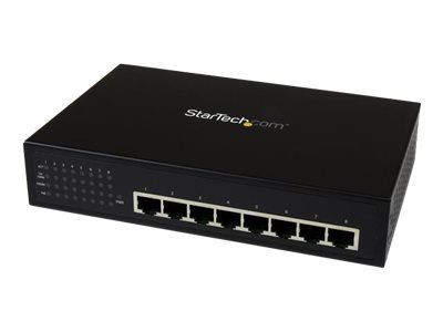 8 Port Industrial Gigabit PoE+ Switch