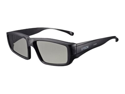 Epson ELPGS02B - 3D glasses - polarized - for Epson EB-G7000, G7200, G7400, G7800, G7805, G7900, G7905, L1075, Z11005, Z9870, Z9900