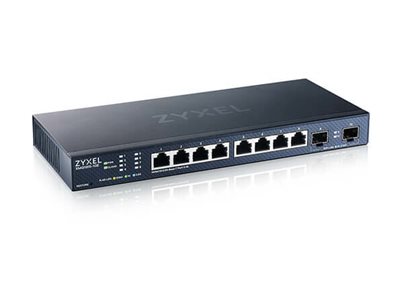 Zyxel XMG1915 Series XMG1915-10E - Switch - managed, NebulaFLEX cloud - L3 Lite - smart - 8 x 100/1000/2.5G + 2 x Gigabit SFP / 10 Gigabit SFP+ - desktop