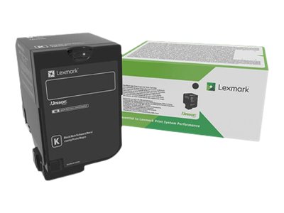 Lexmark - High Yield - black - original - toner cartridge LCCP, LRP, Lexmark Corporate - for Lexmark CS720de, CS720dte, CS725de, CS725dte