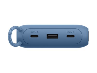 20k PD20W Power Bank with Display, Blue