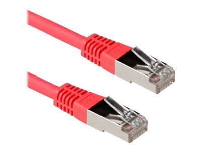 CAT6A S/FTP LSZH RED    10.00M. 1 stk