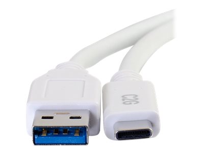 3ft USB M C TO A M 3.2 GEN1 3A WH .9M