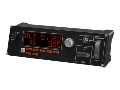 Logitech Multi Panel - Flight simulator instrument panel - wired - for PC