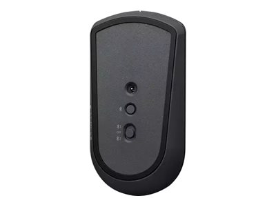 Lenovo ThinkPad Silent - Mouse - right and left-handed - blue optical - 3 buttons - wireless - Bluetooth 5.0 - black - retail