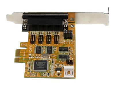 4 Port PCIe RS232 Serial Card w/ ESD