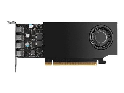 NVIDIA RTX A400 - Graphics card - RTX A400 - 4 GB GDDR6 - PCIe 4.0 x8 low profile - 4 x Mini DisplayPort