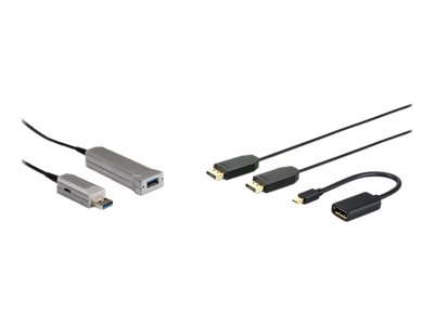 HTC Extension Package - Display / USB cable kit - 20 m - for VIVE Pro, Pro 2, Pro Eye, Pro Eye Full Kit, Pro Eye Office, Pro Full Kit, Pro Starter Kit