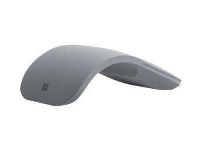 Microsoft Surface Arc Mouse - Mouse - optical - 2 buttons - wireless - Bluetooth 4.1 - light grey - commercial