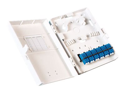12 PORT DPX LC SM BOX WHT. 1 stk