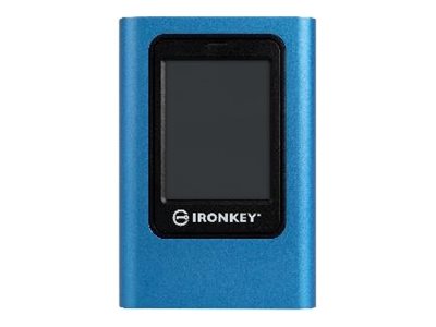 Kingston IronKey Vault Privacy 80 - SSD - encrypted - 1920 GB - external (portable) - USB 3.2 Gen 1 (USB-C connector) - 256-bit AES-XTS, FIPS 197 - TAA Compliant
