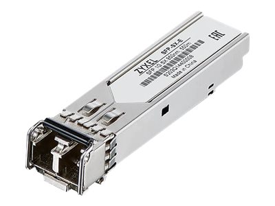 Zyxel SFP-SX-E - SFP (mini-GBIC) transceiver module - 1GbE - 1000Base-SX - LC multi-mode - up to 550 m - 850 nm (pack of 10)