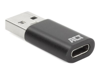 USB-A male to USB-C female adapter