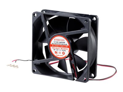 StarTech.com 80x25mm Dual Ball Bearing Computer Case Fan w/ LP4 Connector - computer case Fan - 80mm Fan - pc Fan (FANBOX) - System fan kit - 80 mm