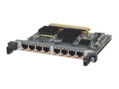 Cisco 8-Port 10BASE-T/100BASE-TX Fast Ethernet Shared Port Adapter, Version 2 - Expansion module - 10/100 Ethernet x 8 - for Cisco 12XXX, 7603, 7604, 7606, 7609, 7613, XR 12XXX